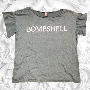 Victoria’s Secret Grey “Bombshell” T-Shirt Size Small